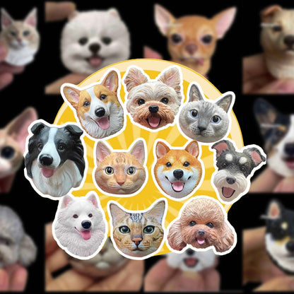 MagniPet® - Personlig 3D-Figur av et Magnetisk Kjæledyr