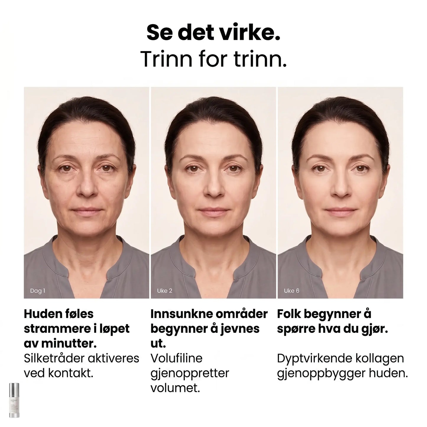 Koreansk Silke-Kollagenampulle