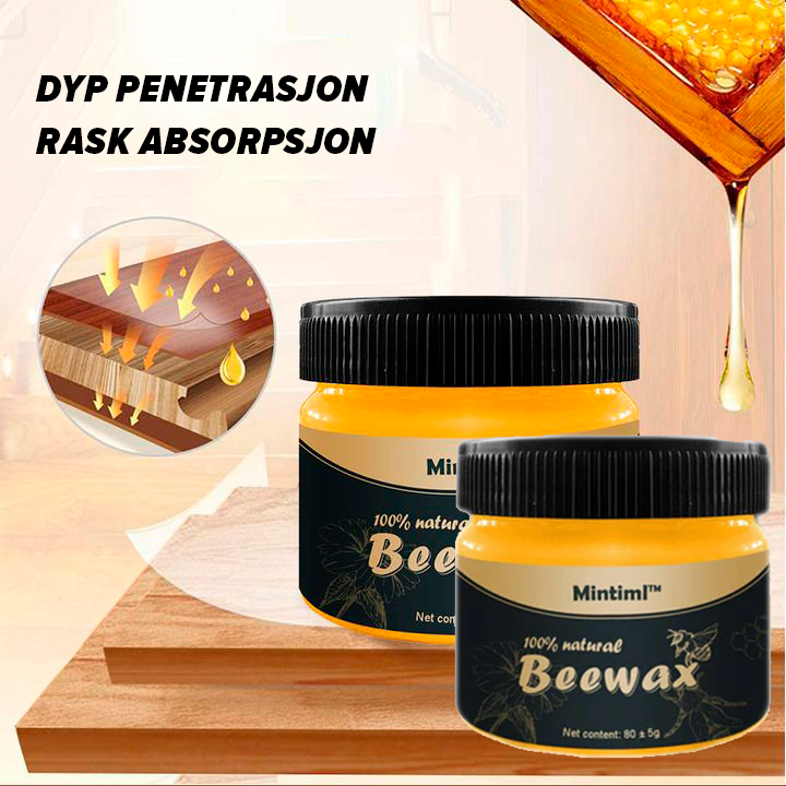 PrimeWax® - Naturlig polerer for tre og møbler