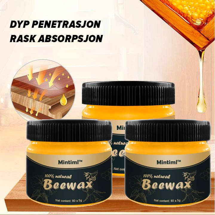 PrimeWax® - Naturlig polerer for tre og møbler